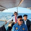 Kadikbud Abubakar Tempuh Laut, Rayakan HUT RI Bersama Pelajar Pulau Rao Morotai