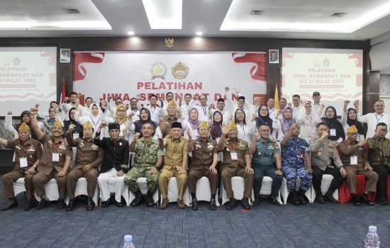 Wagub Sarbin Buka Pelatihan JSN 45, Kepsek Diminta Perkuat Karakter Siswa