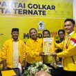 Ardian Idhan Serahkan Berkas Musda Golkar, Bidik Kursi Ketua DPD Ternate