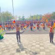 Ribuan Pramuka Morotai Tampil Memukau Lewat Simaphore Dance